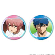 TV アニメ『ダイヤのA act2 -Second Season-』　オーロラ缶バッジ2個セット 降谷 暁＆小湊春市