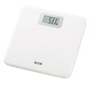 シンプルな薄型デジタルヘルスメーター ホワイト