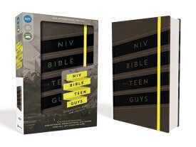 NIV, Bible for Teen Guys, Leathersoft, Charcoal, Elastic Closure: Building Faith, Wisdom and Strengt NIV BIBLE FOR TEEN GUYS LEATHE [ Zondervan ]