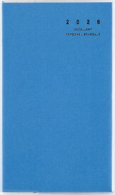 2026年　手帳　1月始まり　No.303　リベル インデックス 3　　[カリプソ・ブルー]高橋書店　手帳判　　マンスリー （リベルインデックス）