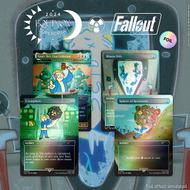 マジック：ザ・ギャザリング Secret Lair Equinox Superdrop 2024 Secret Lair x Fallout: Vault Boy Foil Edition【クレジットカード決済限定】