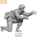 1/16 WWII ドイツ 対戦車砲兵 砲手 【MM886】 (プラモデル)