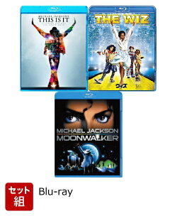 【セット組】マイケル・ジャクソン THIS IS IT/ウィズ/ムーンウォーカー セット【Blu-ray】