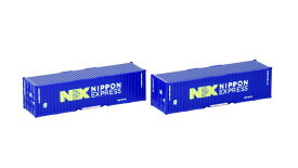 TOMIX 私有 U46A-30000形コンテナ (NX 日本通運・ネイビー・2個入) 【3309】 (鉄道模型 Nゲージ)