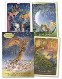 WHISPERS OF LOVE ORACLE: ORACLE CARDS FO [ ANGELA HARTFIELD ]