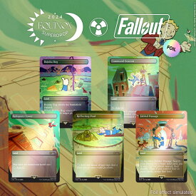 マジック：ザ・ギャザリング Secret Lair Equinox Superdrop 2024 Secret Lair x Fallout: Points of Interest Foil Edition【クレジットカード決済限定】