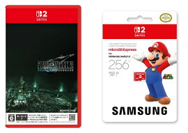 【セット商品】FINAL FANTASY VII REMAKE INTERGRADE+Samsung microSD Express Card 256GB for Nintendo Switch 2