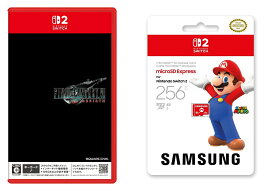 【セット商品】FINAL FANTASY VII REBIRTH Switch2版+Samsung microSD Express Card 256GB for Nintendo Switch 2
