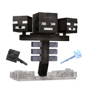 マテル マインクラフト(MINECRAFT)　ウィザー フィギュア ひかる！サウンド＆発射ギミック 約16.6cm 6歳から ブラック JMP71