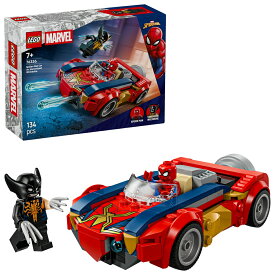 レゴ(LEGO) マーベル スパイダーマンとヴェノム化したウルヴァリンの戦い 76336 [ おもちゃ 玩具 プレゼント 7歳 8歳 9歳 ]