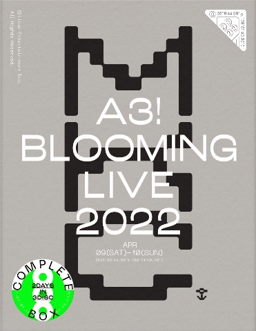 手数料安いDVD/ブルーレイ楽天ブックス: A3! BLOOMING LIVE 2022 BD BOX【初回生産限定版】【Blu