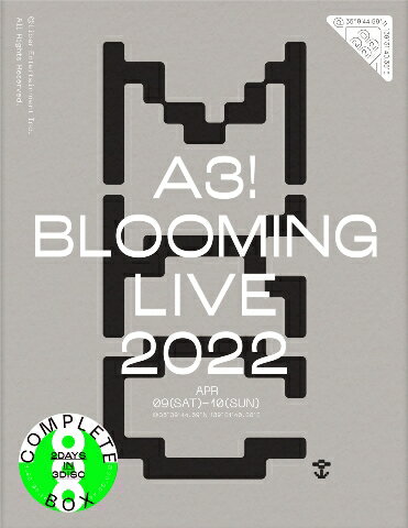 楽天ブックス: A3! BLOOMING LIVE 2022 BD BOX【初回生産限定版】【Blu 