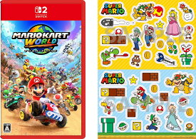 【楽天ブックス限定特典】マリオカート ワールド(「スーパーマリオ」ステッカー2種)