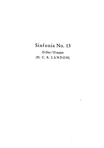 �y�A���y���z�n�C�h��, Franz Joseph: ������ ��13�� �j���� Hob.I/13/�����h����: �r�I�� [ �n�C�h��, Franz Joseph ]