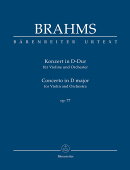 【輸入楽譜】ブラームス, Johannes: バイオリン協奏曲 ニ長調 Op.77/原典版/ブラウン編: スタディ・スコア