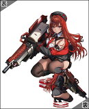 【グッズ】NIKKE DUEL ENCOUNTER 「NK-0025 ラピ：レッドフード」