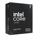 【Intel Core Ultra 200シリーズ】Core Ultra7 270K Plus Processor ,24コア, 36Mスマートキャッシュ L3, LGA1851, …