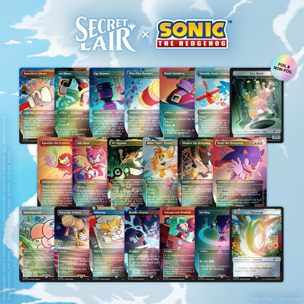 楽天ブックス: マジック：ザ・ギャザリング Secret Lair The Sonic 