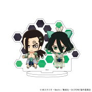 【グッズ】キャラアクリルフィギュア「Dr.STONE」26/モズ&キリサメ(ミニキャライラスト)
