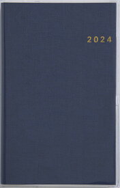 2024年　手帳　1月始まり　No.337　T'beau （ティーズビュー） インデックス 4　　[紺]高橋書店　手帳判　　ウィークリー （ティーズビューインデックス）