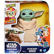 ハズブロ（Hasbro）STAR WARS スター・ウォーズ／マンダロリアン・アンド・グローグー アクションバディ …