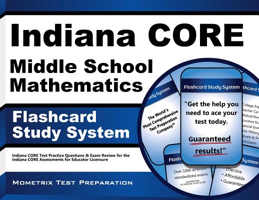 楽天ブックス: Indiana Core Middle School Mathematics Flashcard Study System ...