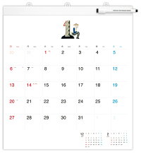 ホワイトボードカレンダー2019　フルサイズ（壁掛け）（2019年1月はじまり）