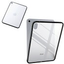 iPad 11インチ(A16)/10.9インチ(第10世代)/iPad(A16)/クリアケース/背面クリア/軽量/カラーエッジ/ブラック