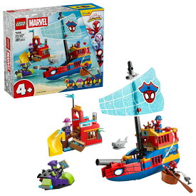 レゴ(LEGO) マーベル スパイディとすごいなかまたち スパイディとすごいなかまたち：かいぞく船 11208 [ おもちゃ 玩具 プレゼント 4歳 5歳 6歳 ]