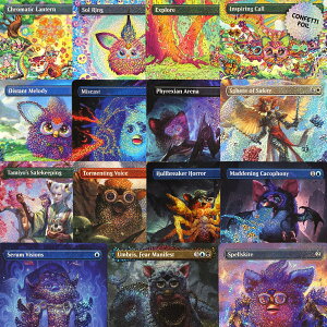 }WbNFUEMUO Secret Lair Secret Scare Superdrop The Ay-loh Tee-wee-lah Confetti Foil BundleyNWbgJ[hόz