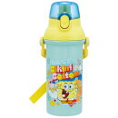 スポンジ・ボブ　水筒 子供 キャラクター お子様向けプラ直飲みボトル 480ml