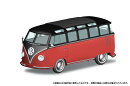 楽プラ スナップキット 1/32 フォルクスワーゲン バス（チェスナットブラウン×シーリングワックスレッド） 【30-BR…