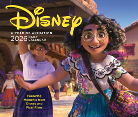Disney a Year of Animation 2026 Daily Calendar DISNEY A YEAR OF ANIMATION 202 （Disney） [ Disney ]