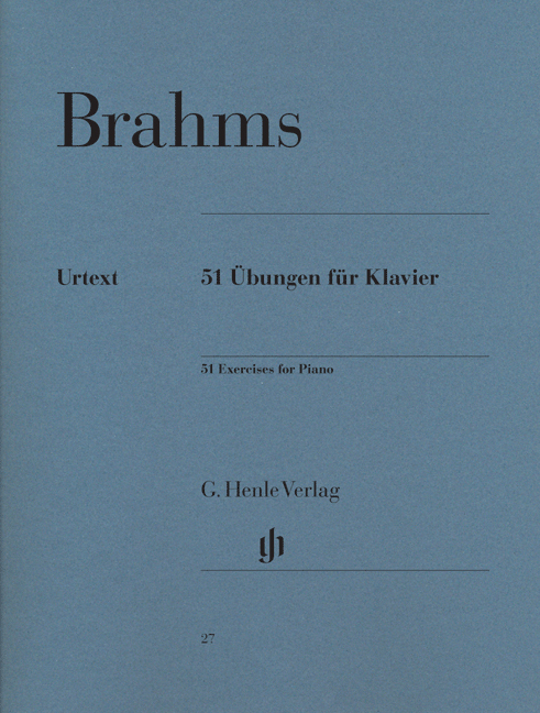 【輸入楽譜】ブラームス,Johannes:51の練習曲/原典版/Cai編[ブラームス,Johannes]