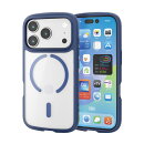 iPhone 17 Pro/TOUGH SLIM LITE/フレームカラー/MAGKEEP/ネイビー