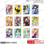 ラブライブ！スクールアイドルフェスティバル　ALLSTARS　トレーディングしかくいホログラム缶バッジ【BOX】