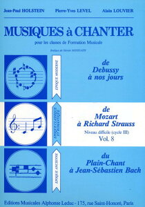 �y�A���y���z�I���X�e��, Jean-Paul: Musiques a Chanter, �T�C�N�� 3 �㋉�� - ��2��(���[�c�@���g����V���g���E�X) [ �I���X�e��, Jean-Paul ]