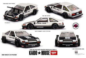 MINI-GT 1/64 Toyota AE86 Xv^[gm Kaido Street V1(Enh) yKHMG180z (~jJ[)