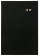 3222　SANNO　NEWブロック・A5判（黒）（2027年版1月始まり手帳） （SANNO DIARY）