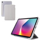 8.3インチiPad mini(A17 Pro)/フラップケース/薄型軽量/背面クリア/フレームカラー/グレージュ