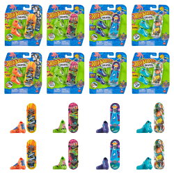 ホットウィール(Hot Wheels) 　スケート ベーシックシリーズ　アソート 乗り物おもちゃ シューズ付き指スケ16ケ入 B…
