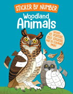 Sticker by Number: Woodland Animals STICKERS-STICKER BY NUMBER WOO [ Weldon Owen ]
