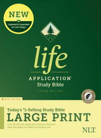 NLT Life Application Study Bible, Third Edition, Large Print (Red Letter, Hardcover, Indexed) NLT LIFE APPLICATION STUDY BIB [ Tyndale ]