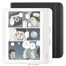 Kobo Libra Colour (ホワイト) ノートブックスリープカバー（ブラック）セット