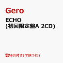 【楽天ブックス限定配送パック】【楽天ブックス限定先着特典+早期予約特典】ECHO (初回限定盤A 2CD)(クリアポーチ+直筆サイン入りオリジナル色紙)