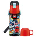 トミカ 25 水筒 子供 ステンレス製2WAYボトル 直飲み470ml コップ 430ml SKDC4