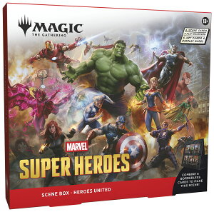 �}�W�b�N�F�U�E�M���U�����O �b �}�[�x�� �X�[�p�[�E�q�[���[�Y Scene Box �p��� �uHeroes United�v