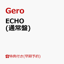 【楽天ブックス限定配送パック】【楽天ブックス限定先着特典+早期予約特典】ECHO (通常盤)(クリアポーチ+直筆サイン入りオリジナル色紙)