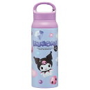 サンリオ クロミ ぷっくりバルーン　水筒 600ml カラビナハンドル キャラクター 真空ステンレスボトル 保温 保冷