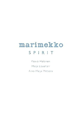 marimekko��SPIRIT